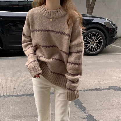 Zeitloser Vintage-Stil Pullover