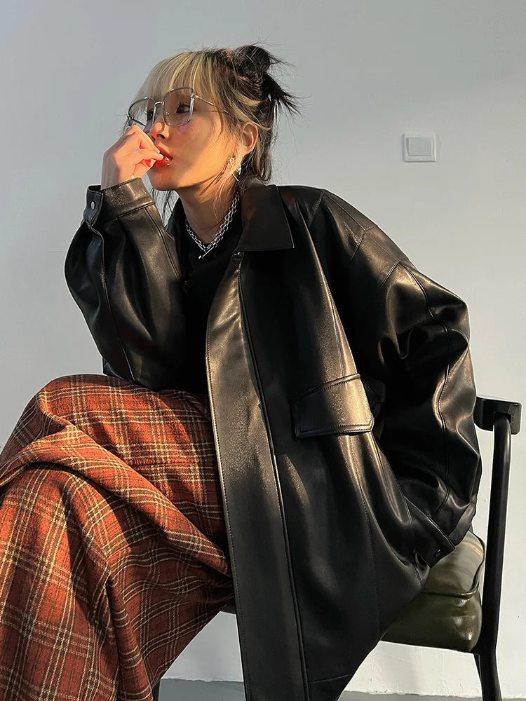 Anmutig gestaltete Jacke