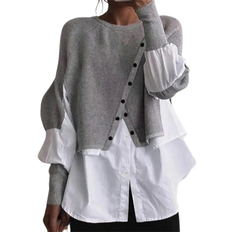 Schlank und modern Pullover
