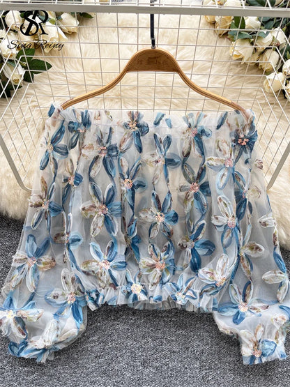 Leicht und lieblich Bluse