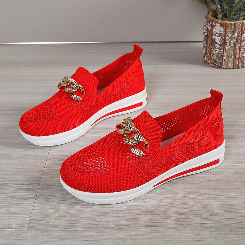 Elegante und stützende orthopädische Turnschuhe