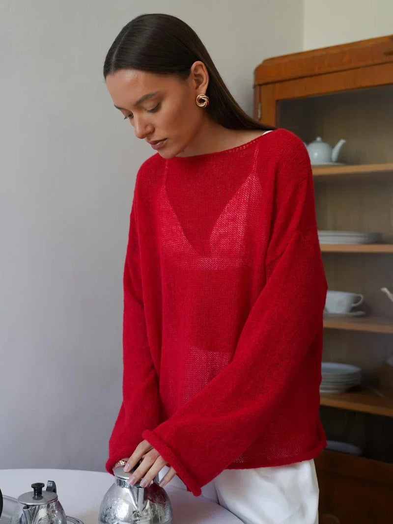 Trendy und zeitlos Pullover