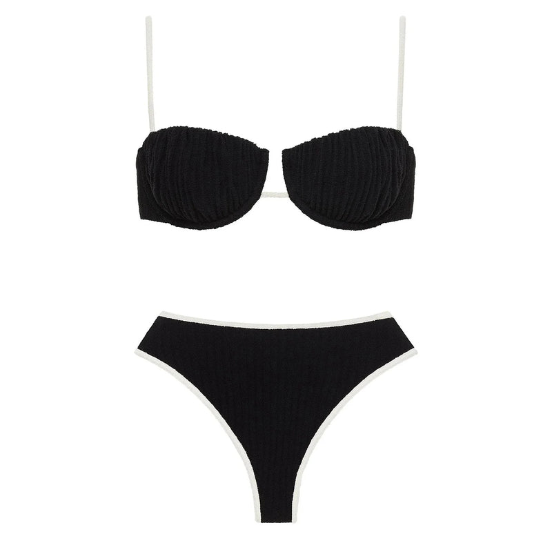 Finely Styled Bathing Suit With a Classic Look