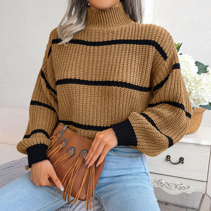 MW | Lässiger gestreifter Pullover