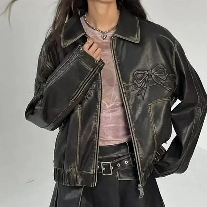 Anmutig gestaltete Jacke