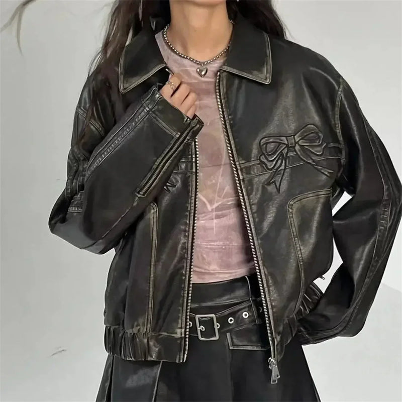 Anmutig gestaltete Jacke