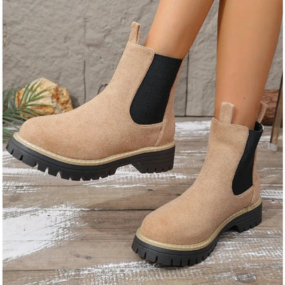 Elegante und stützende orthopädische Stiefel