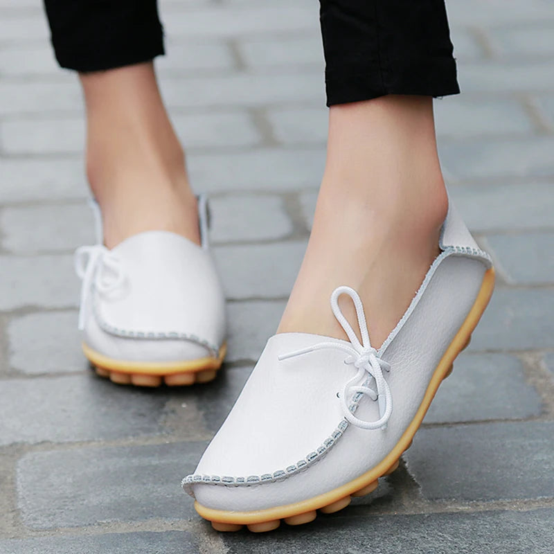 Modische und stützende orthopädische Ballerinas