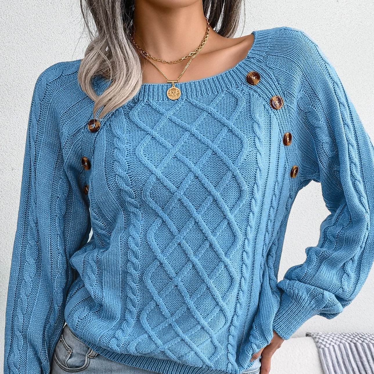 Zeitloser Vintage-Stil Pullover