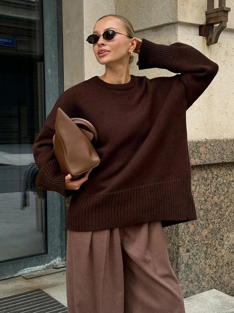 Raffiniert und strahlend Pullover