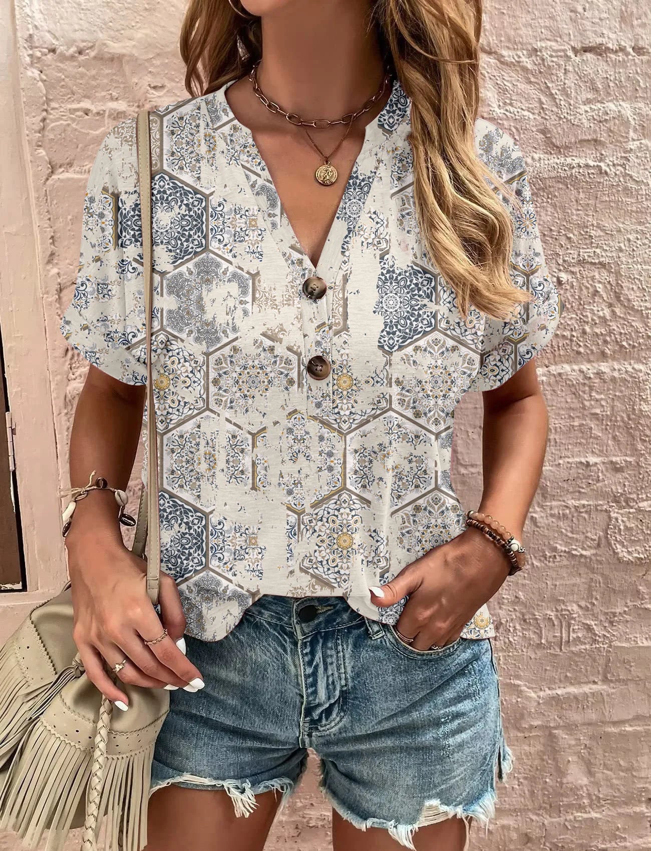 Frisch und feminin Hemd