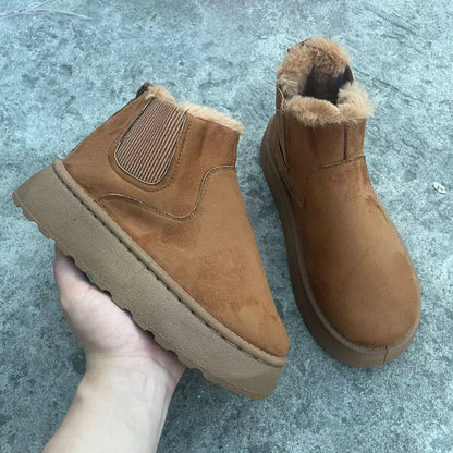 Lässige und stützende orthopädische Stiefel