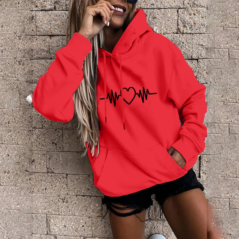 Cool und lässig Kapuzenpullover