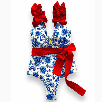 Beautifully Crafted Bathing Suit in a Classic Style