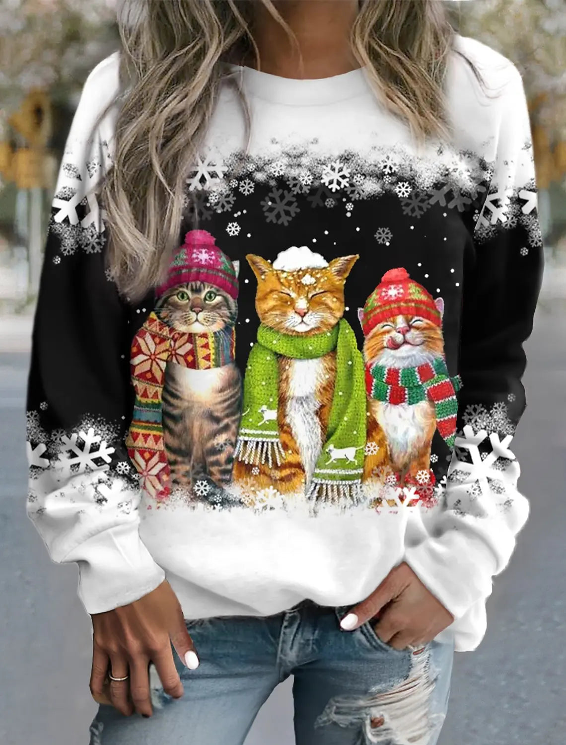 MW | Pullover mit Weihnachtsmotiv