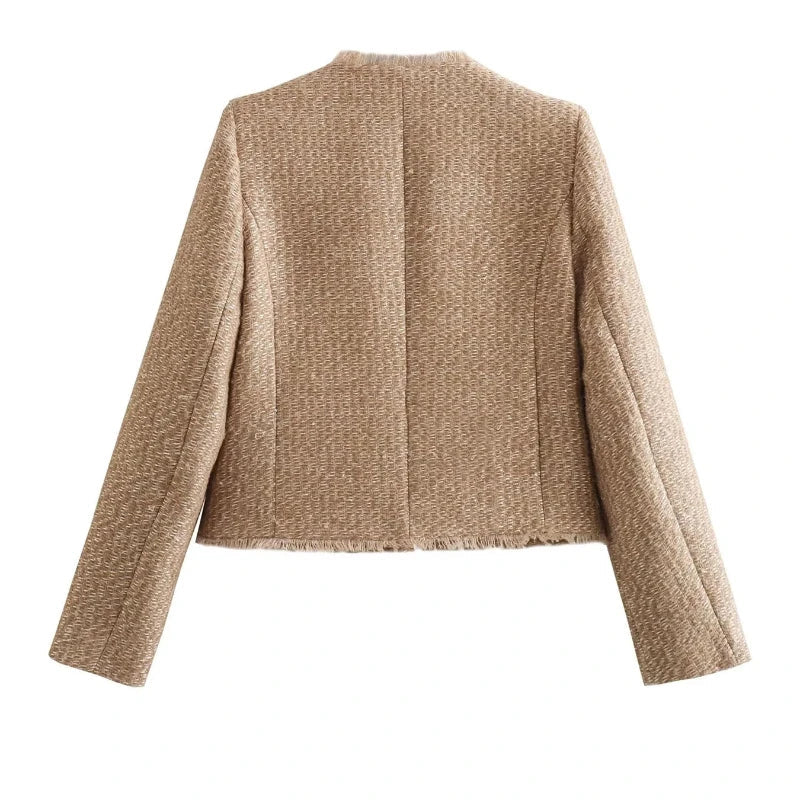 Anmutig gestaltete Jacke