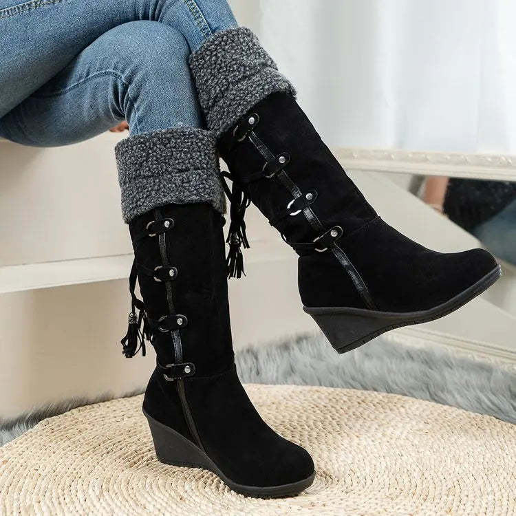 Stützende und stilvolle orthopädische Stiefel