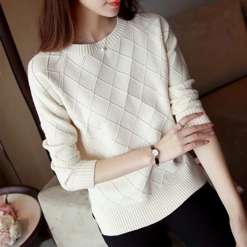 MW | Rundhals-Strickpullover