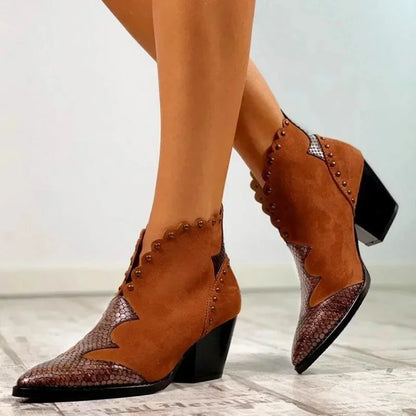 Lässige und stützende orthopädische Stiefel