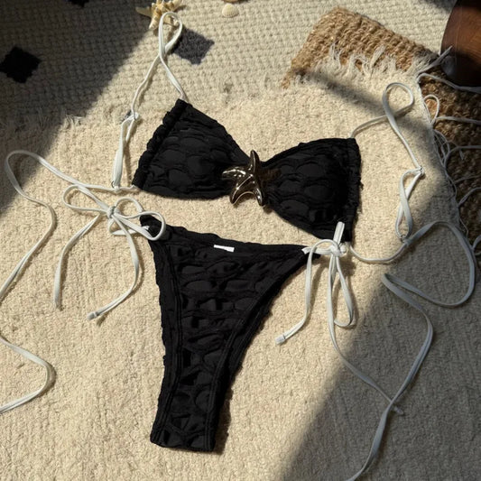 Inspired Bathing Suit With a Contemporary Edge