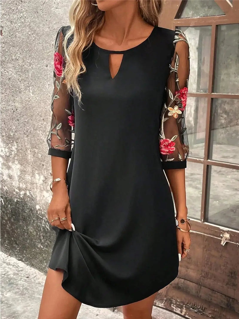 Raffiniert und strahlend Kleid