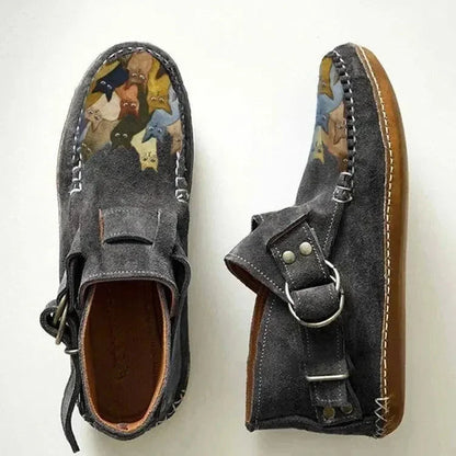 Modische und stützende orthopädische Stiefel