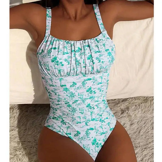 Inspired Bathing Suit With a Contemporary Edge