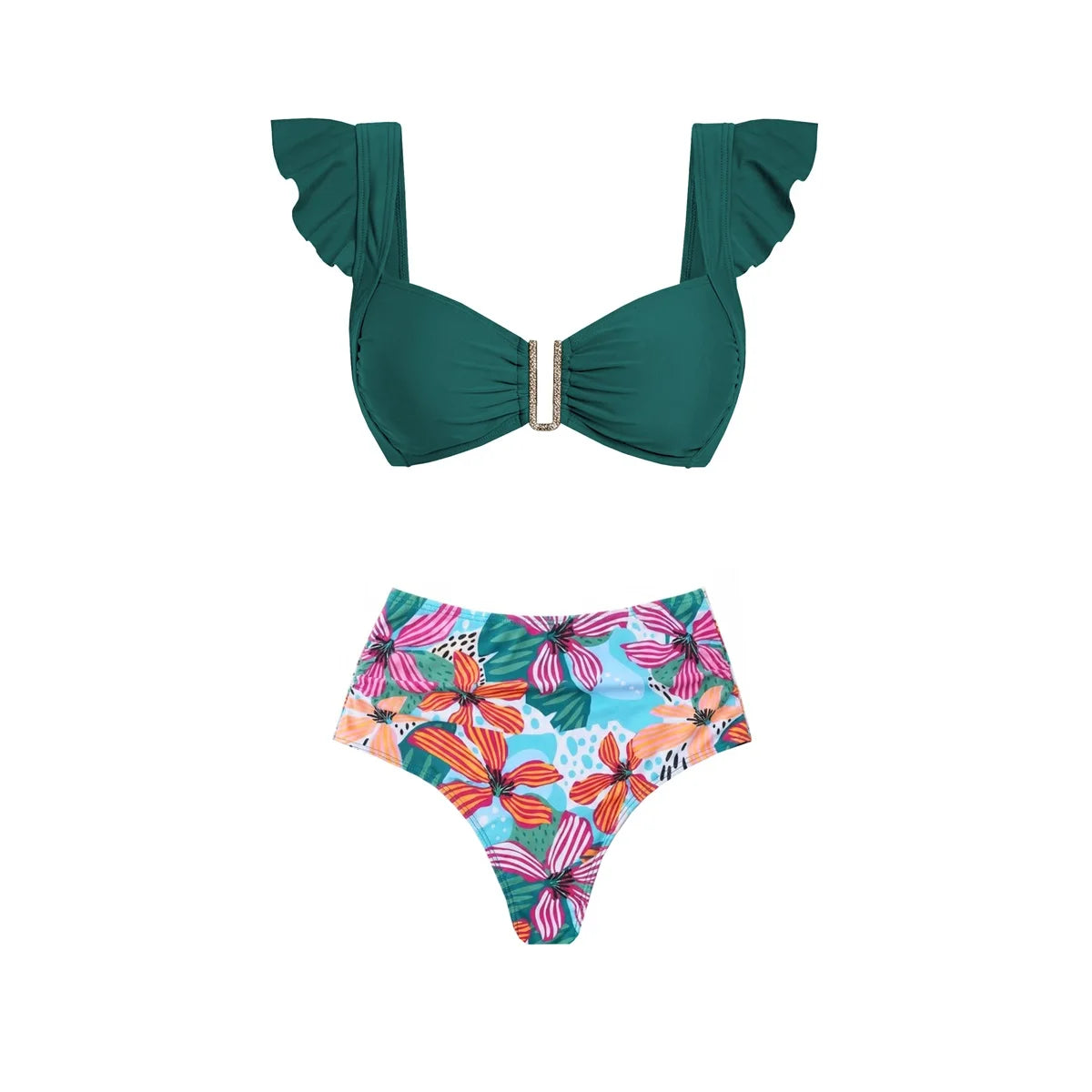 Inspired Bathing Suit With a Contemporary Edge