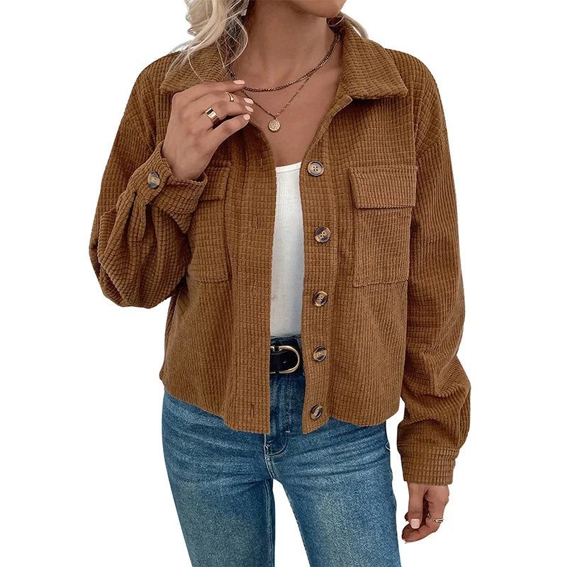 Anmutig gestaltete Jacke