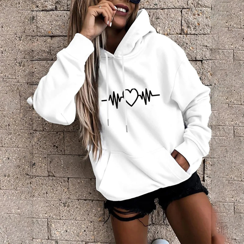 Cool und lässig Kapuzenpullover