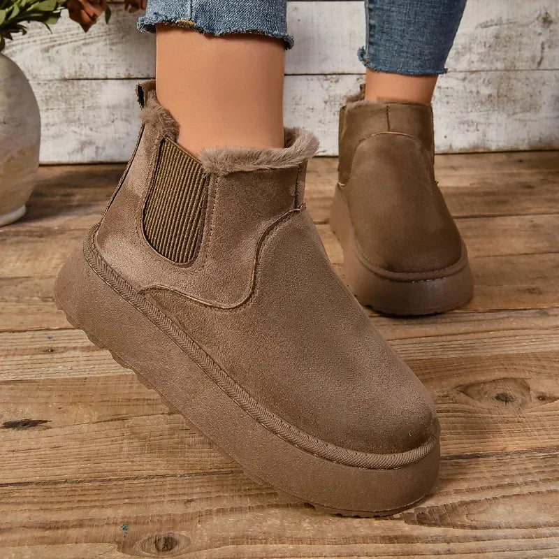 Lässige und stützende orthopädische Stiefel