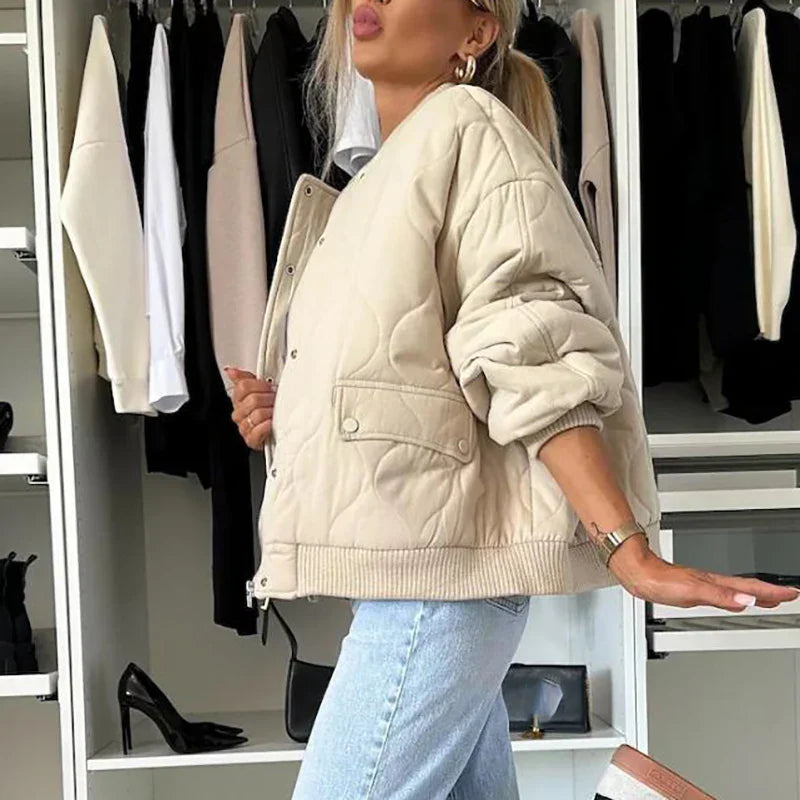 Klassisch gestaltete Jacke