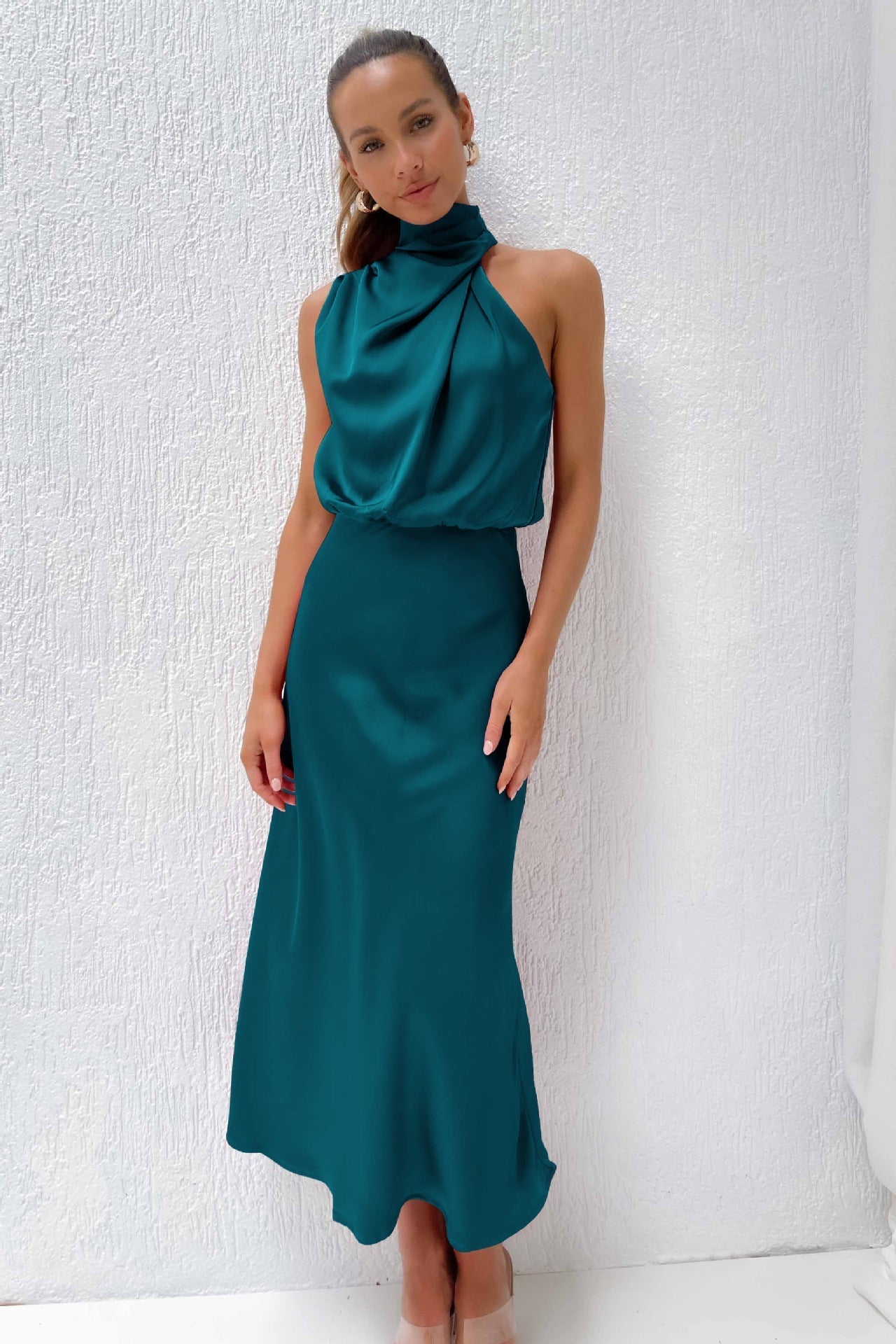 MW | Satin-Kleid