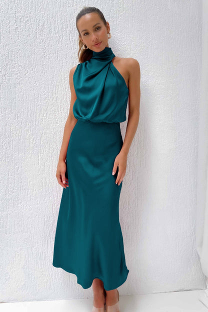 MW | Satin-Kleid