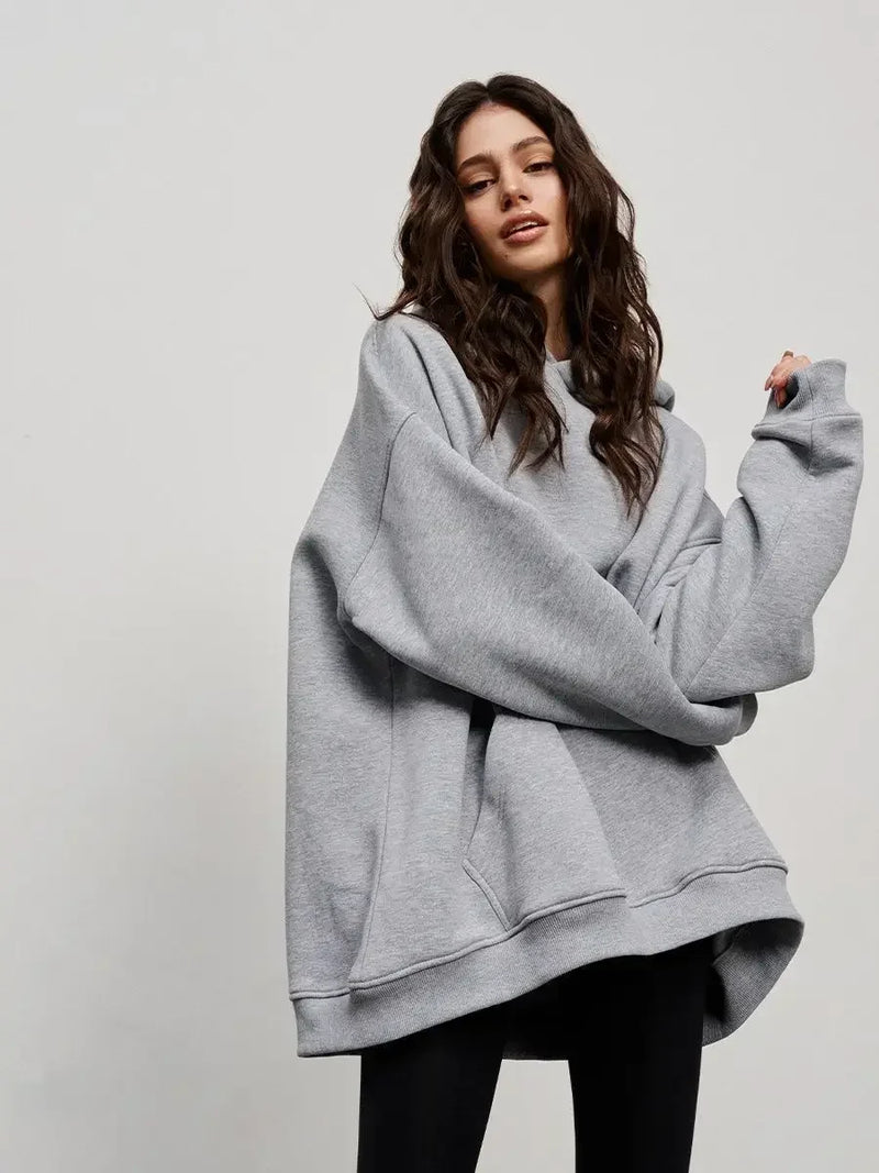 Raffiniert und strahlend Kapuzenpullover