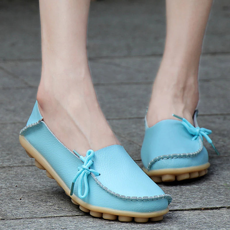Modische und stützende orthopädische Ballerinas