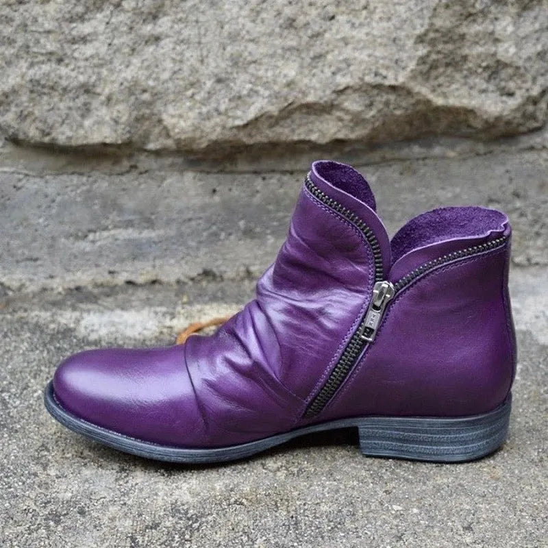 Stützende und trendige orthopädische Stiefel