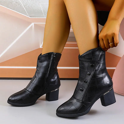 Elegante und stützende orthopädische Stiefel