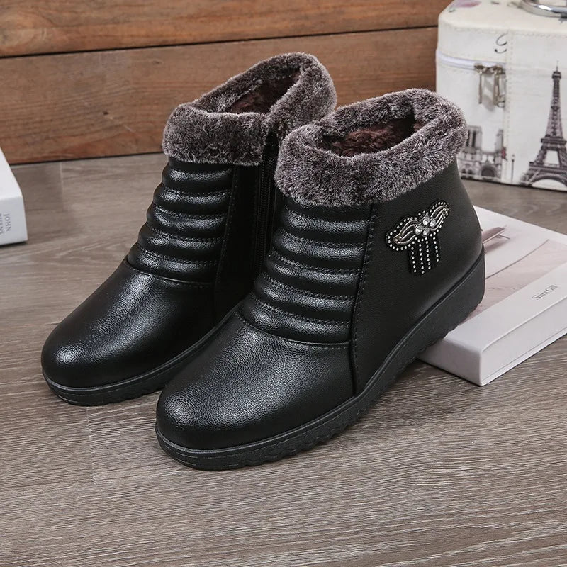 Elegante und stützende orthopädische Stiefel