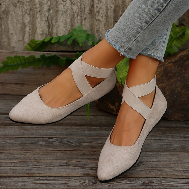 Stützende und stilvolle orthopädische Ballerinas