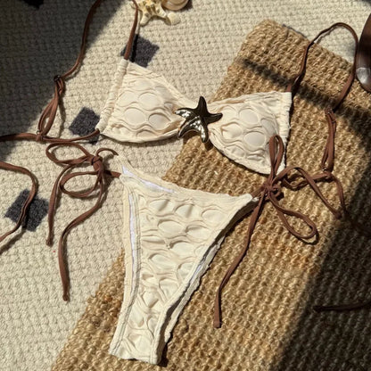 Inspired Bathing Suit With a Contemporary Edge