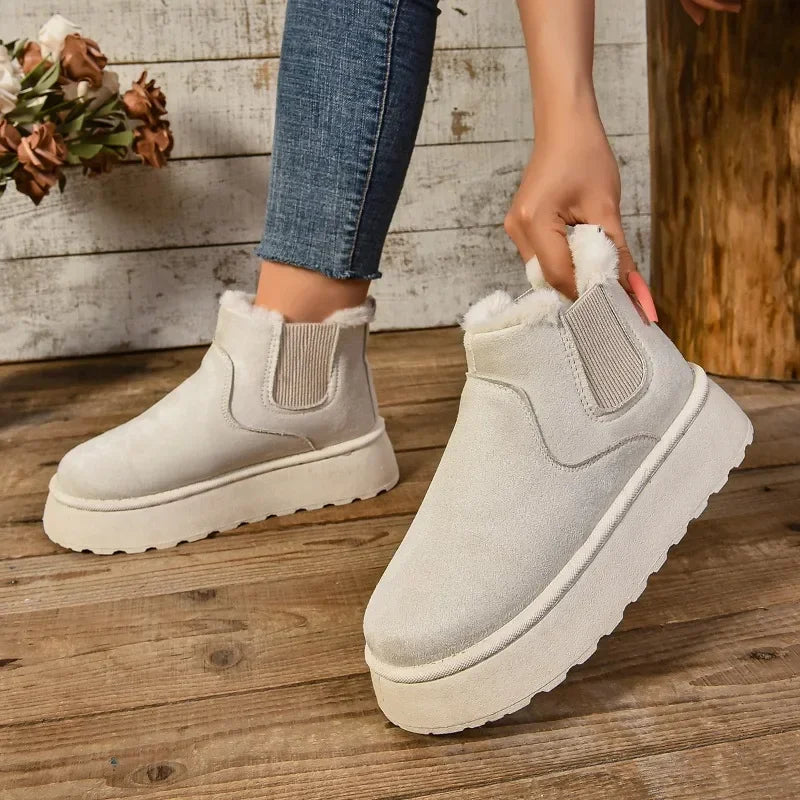 Lässige und stützende orthopädische Stiefel