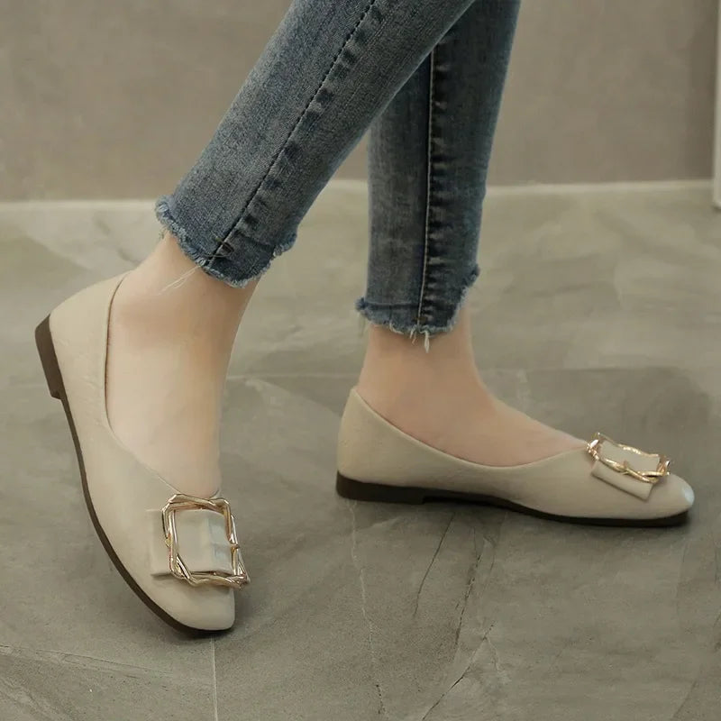 Stützende und trendige orthopädische Ballerinas