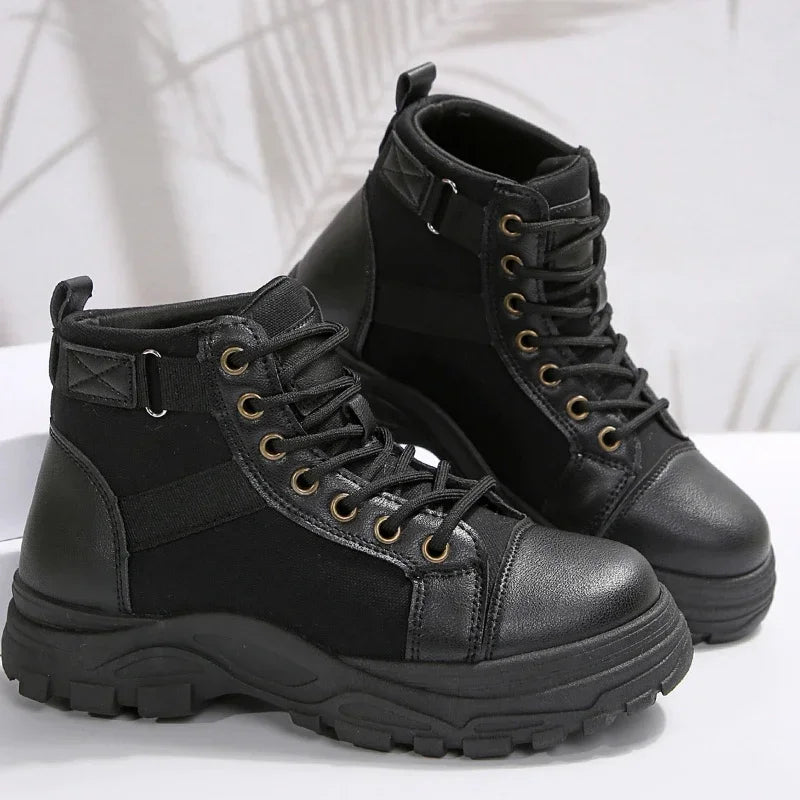 Elegante und stützende orthopädische Stiefel