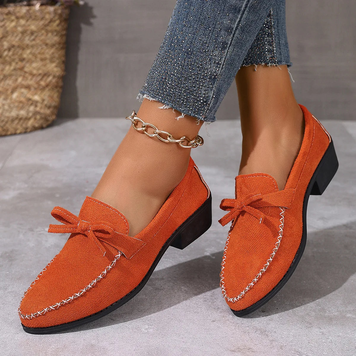 Elegante und stützende orthopädische Slipper