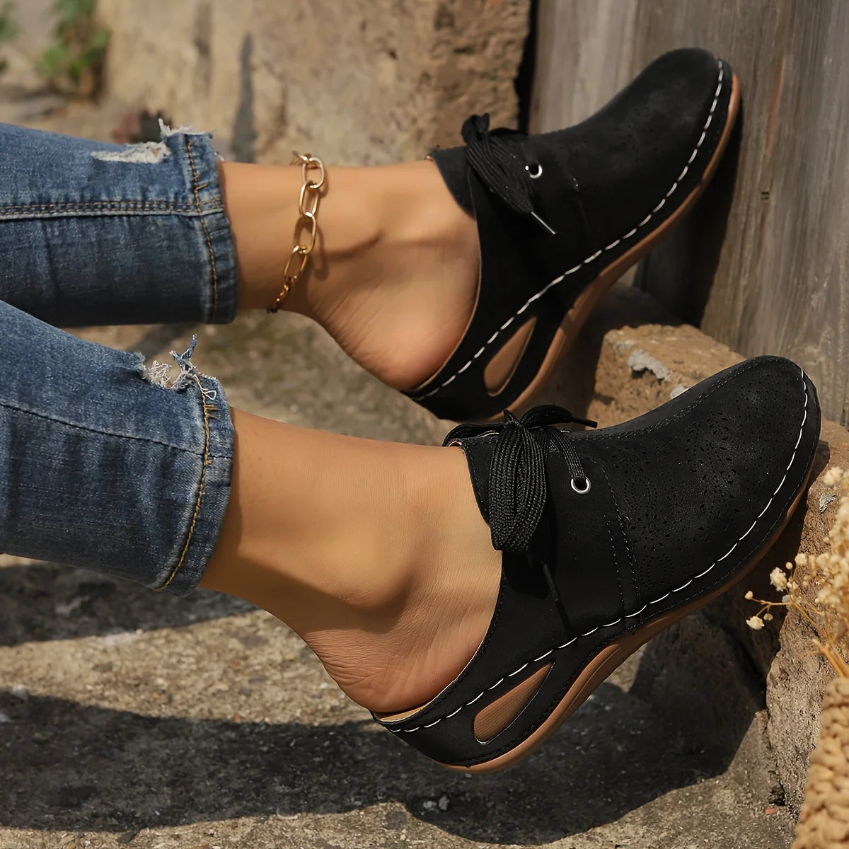 Langlebige und stützende orthopädische Sandalen