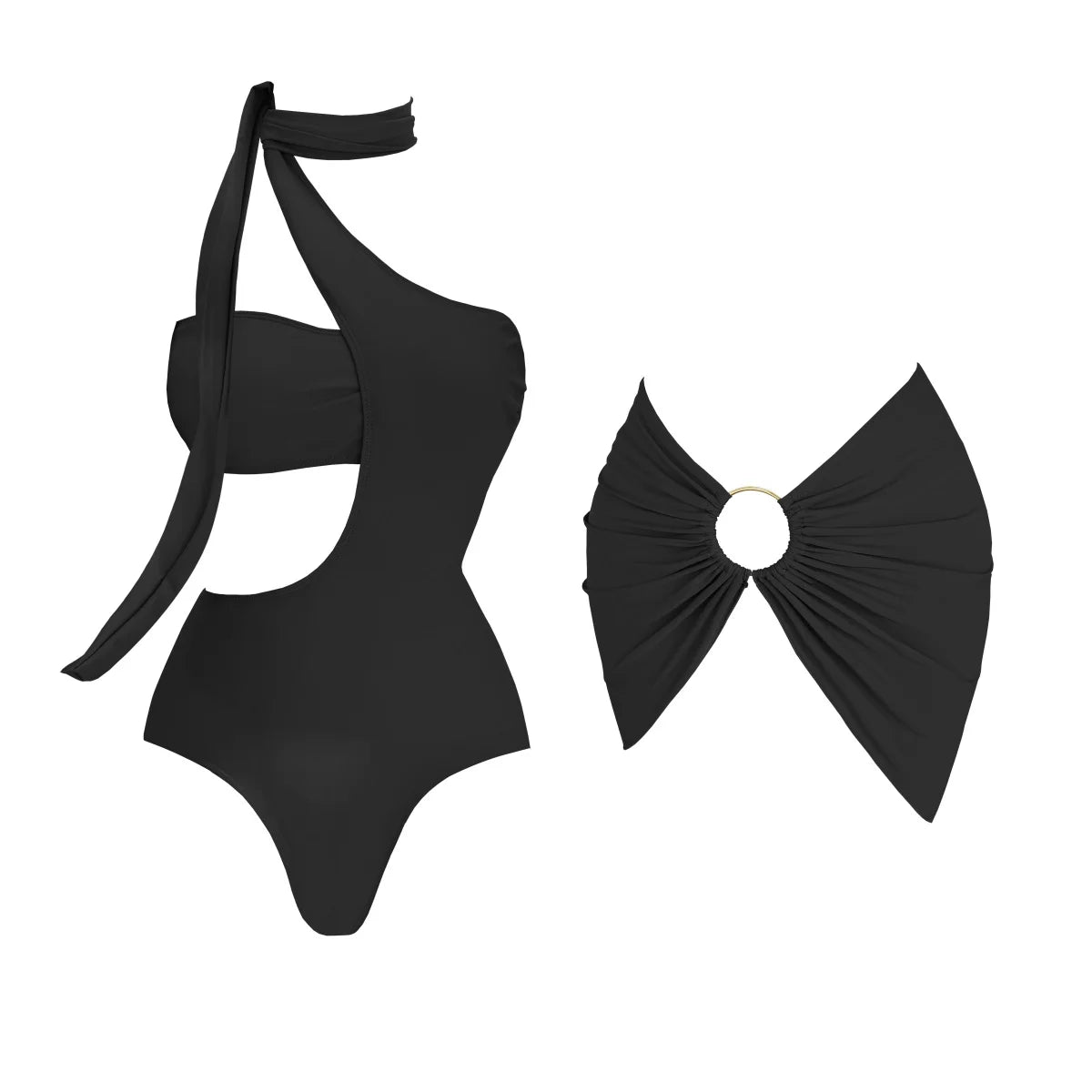 Inspired Bathing Suit With a Contemporary Edge