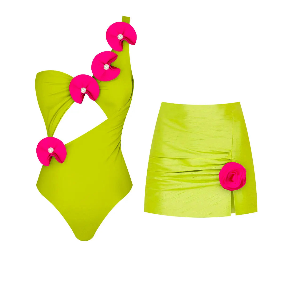 Beautifully Finished Bathing Suit in a Timeless Design