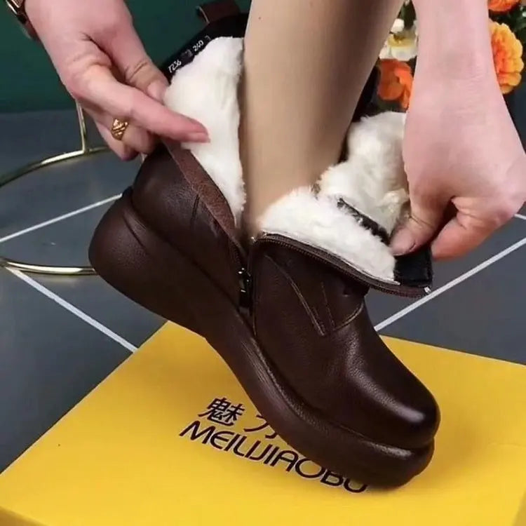 Elegante und stützende orthopädische Stiefel