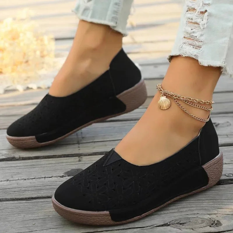 Stützende und stilvolle orthopädische Ballerinas